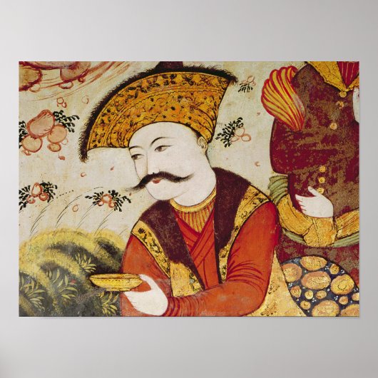 Poster Shah Abbas I et une offre courtier (Devant)