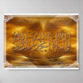 Poster Shahada (Devant)