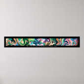 Poster Shahada Calligraphie Arabe obtenue pour lutter con (Devant)