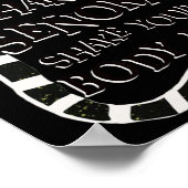 Poster Shake Shake Senora Drôle Halloween (Coin)