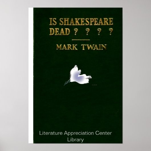 Poster Shakespeare est-il mort ? (Devant)