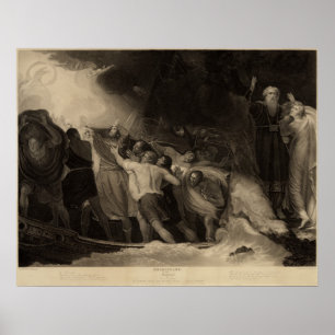 Poster Shakespeare la tempête