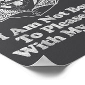 Poster Shakespeare Quote Not Bound To Please Literature T (Coin)