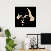 Poster Shakespeare simple (Bureau à domicile)
