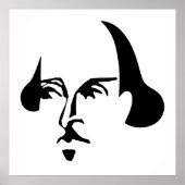 Poster Shakespeare simple (Devant)