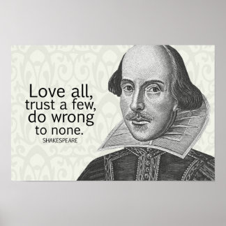 Poster Shakespeare's Love All, faites confiance à quelque