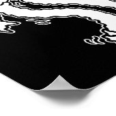 Poster Shakey Koko Le Fantôme Clown mignon Fantôme Hallow (Coin)