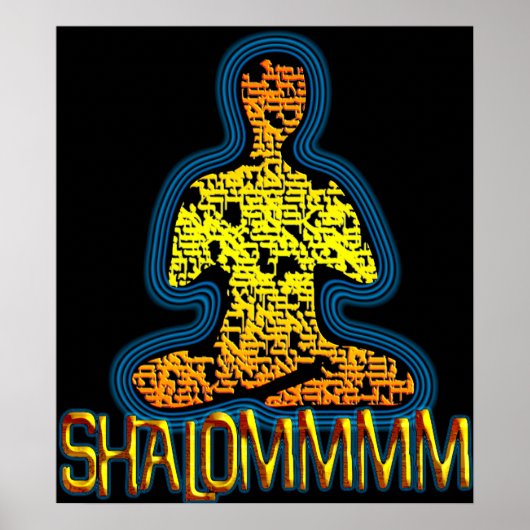 Poster Shalom (Devant)