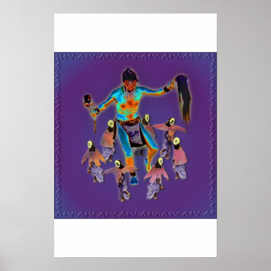 Poster Shaman & Maidens (Devant)