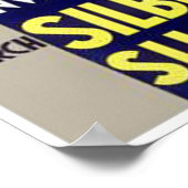 Poster Shampooing Silberhals (Coin)