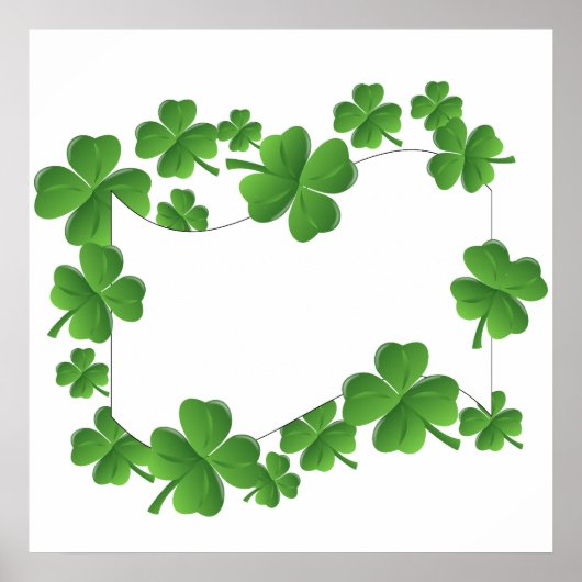 Poster Shamrock (Devant)