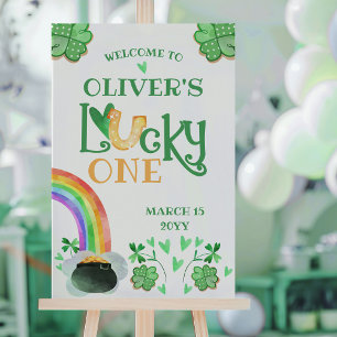 Poster Shamrock arc-en-ciel Lucky One Premier anniversair