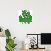 Poster Shamrock de Klemme (Bureau à domicile)