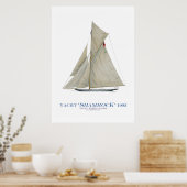 Poster shamrock de la coupe d'amérique, tony fernandes (Cuisine)