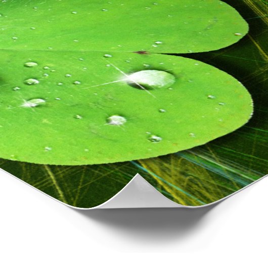 Poster Shamrock vert St Patrick iPhone 5 Coque-Mate (Coin)