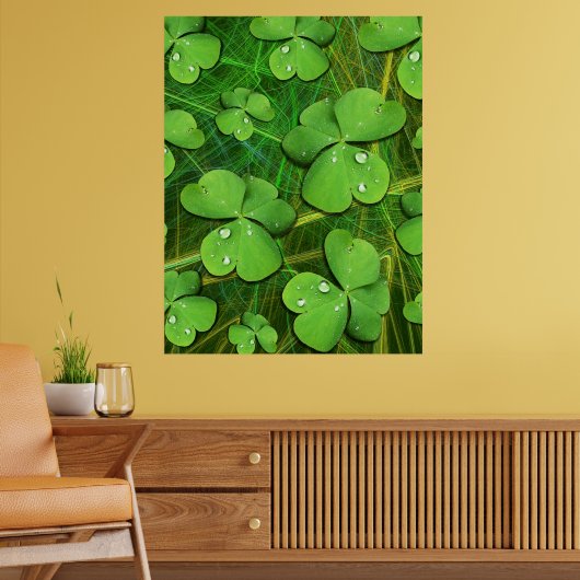 Poster Shamrock vert St Patrick iPhone 5 Coque-Mate (Salon 2)