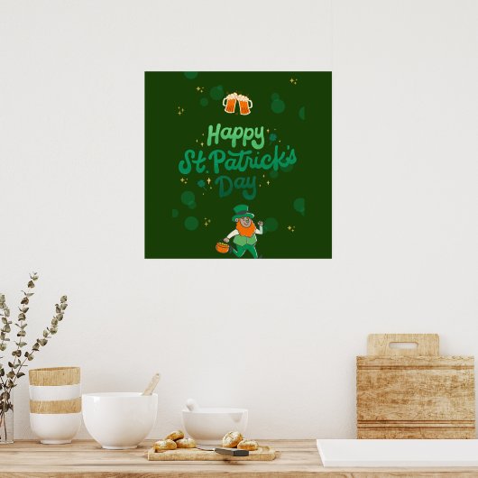 Poster "Shamrocks & Shenanigans : La Saint Patrick (Cuisine)