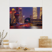 Poster Shanghai, Chine (Cuisine)