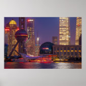 Poster Shanghai, Chine (Devant)