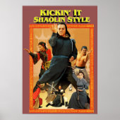Poster Shaolin Kung Fu (Devant)