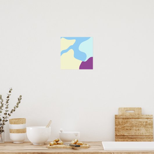 Poster Shapes d'Abstract (Cuisine)