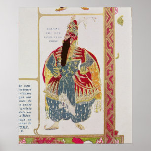 Poster Shariar, roi des Indes et de la Chine