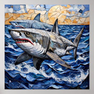 Poster Shark Art