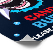 Poster Shark Candy panneau buffet Shark Candy panneau bar (Coin)