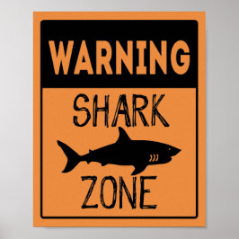 Poster Shark Zone
