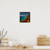 Poster Sharm El Sheikh Égypte Mer Rouge (Cuisine)