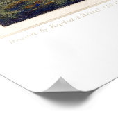 Poster Shasta, CA Carte panoramique - 1856 (Coin)