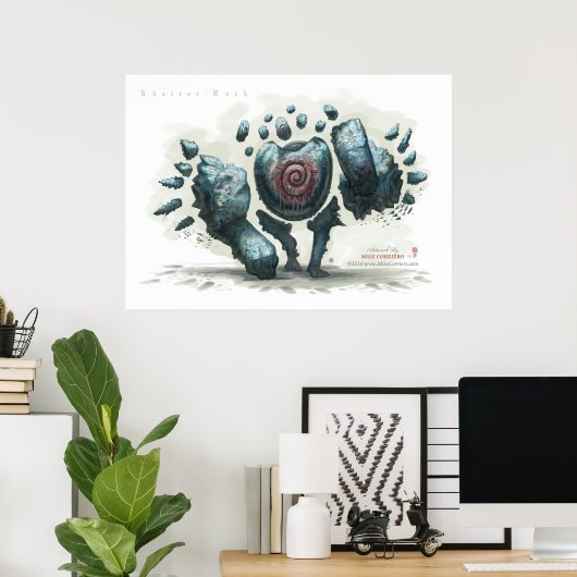 Poster Shatter Rock (Bureau à domicile)