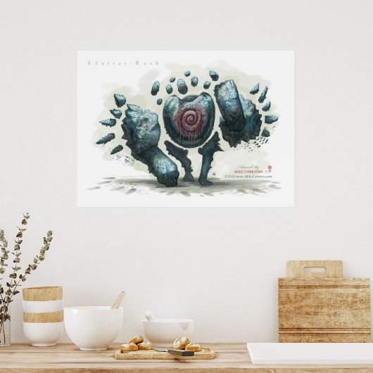 Poster Shatter Rock (Cuisine)