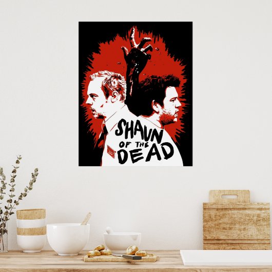 Poster Shaun des morts (Cuisine)