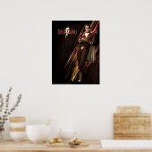 Poster SHAZAM ! | Shazam soufflant la bulle gomme (Cuisine)