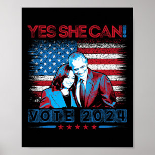 Poster She Can Harris 2024 Wheimer 2024 Vote Harris Waltz