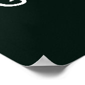 Poster She Did It! Modern Photo Graduation Party  (Coin)