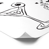 Poster She Found Her Boo Bridal Shower Welcome Sign (Coin)