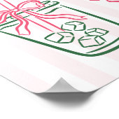 Poster She Found Her Perfect Matcha Pink Bridal Shower (Coin)