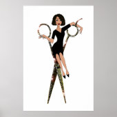 Poster "Shear Diva" Diva afro-américaine (Devant)