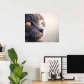 Poster Sheba Cat (Bureau à domicile)