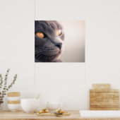 Poster Sheba Cat (Cuisine)