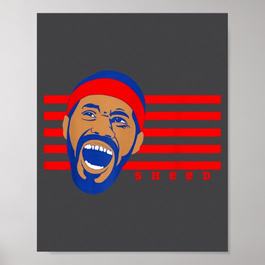 Poster Sheed, Basketball Legends, Rasheed, Don't Lie, Wal (Devant)