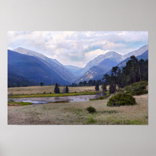 Poster Sheep Lake, parc national Rocky Mountain, Colorado