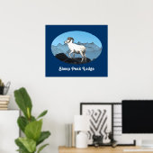 Poster Sheep Peak Lodge (Bureau à domicile)