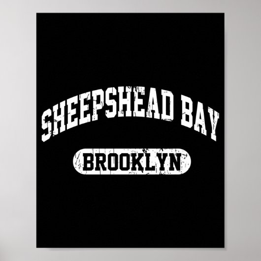 Poster Sheepshead Bay Brooklyn  (Devant)