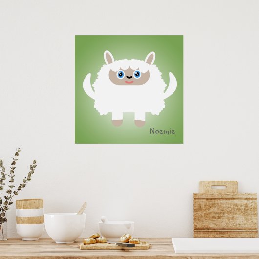 Poster Sheepy (Cuisine)