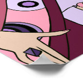 Poster Shelby, 1920s Lady in Lavender and Wine (Coin)