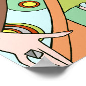 Poster Shelby, Dame des années 1920 à Kiwi et Brown (Coin)