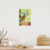 Poster Shelby, Dame des années 1930 à Kiwi et Brown (Cuisine)